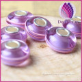 european murano purple 13x6mm glass beads with big hole